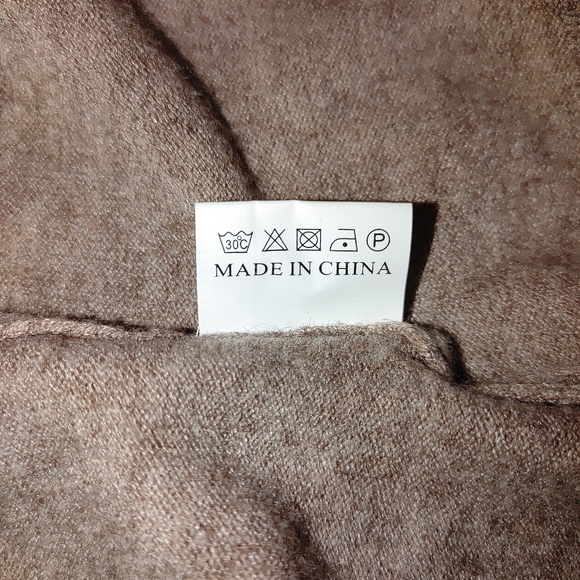 Simply Couture | Camel Cowl Neck Swing Tunic, Camel Brown L - Picture 12 of 12